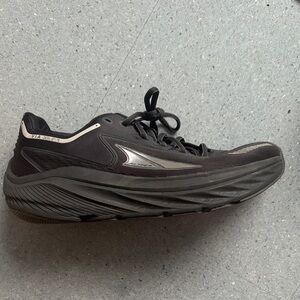 Black Athletic Running Shoe